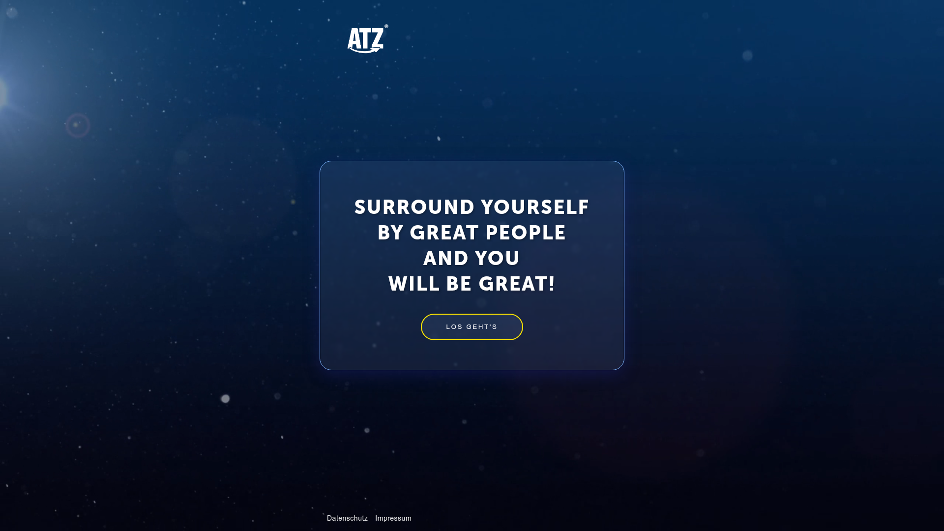 Screenshot von ATZ Join