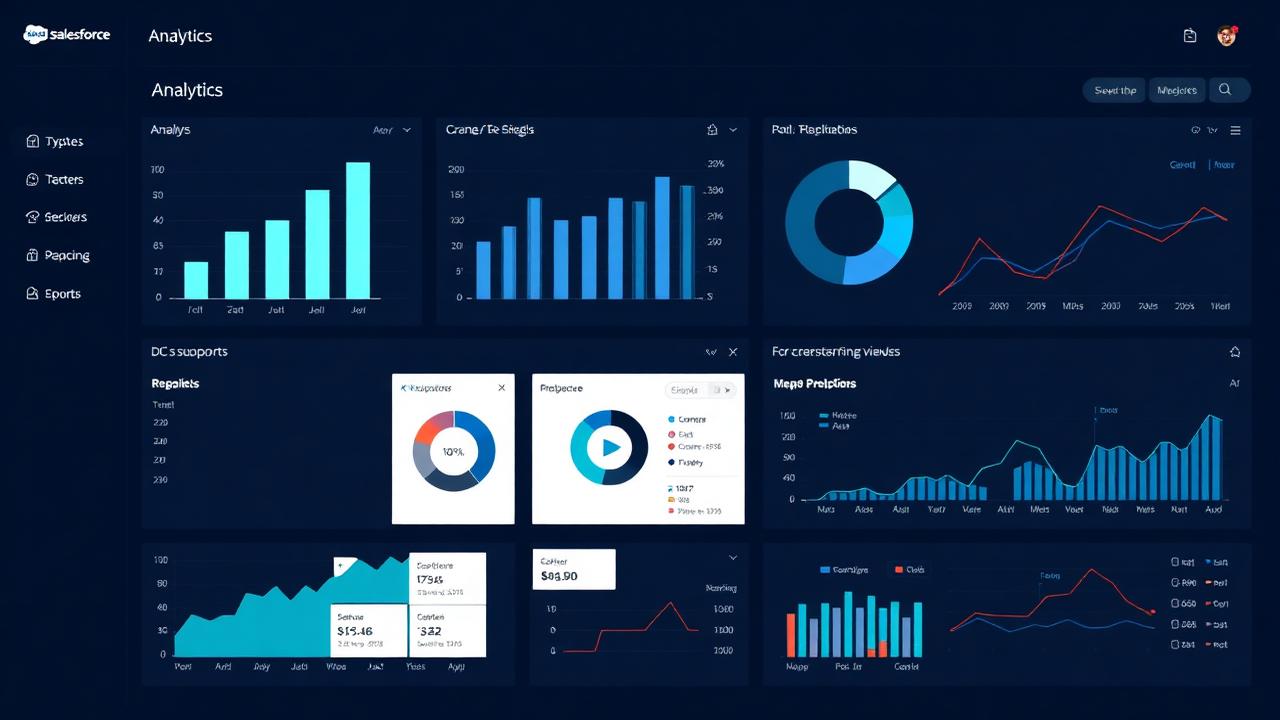 Screenshot von Salesforce Reports & Dashboards